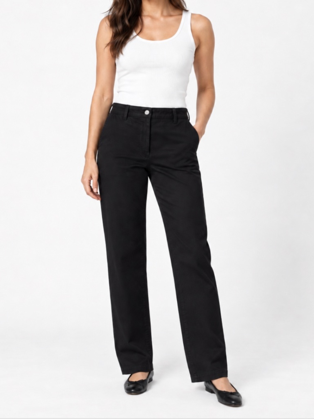 Banana Republic Black Straight Leg Jeans Pants Size 6 Regular